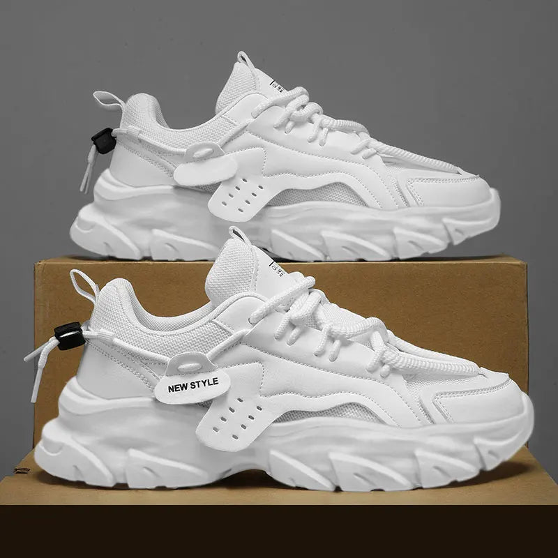 High-Quality Menโs Casual Sneakers โ Chunky Thick Sole Athletic Shoes. ๐ Free Shipping Worldwide