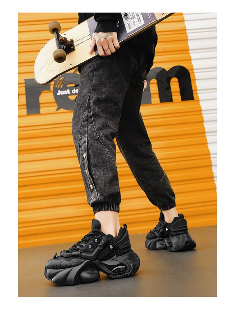 Luxury Mens Shoes Fashion Height-increasing Casual Shoe Designer Platform Sneakers for Men Sport Running Shoes Zapatillas Hombre (🚚 Free Shipping Worldwide)