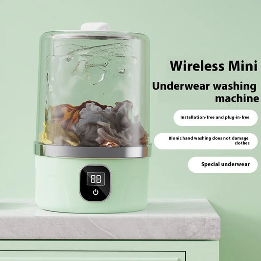 Portable Mini Washing Machine – Compact Laundry Washer for Travel, Dorms & Apartments (🚚 Free Shipping Worldwide)