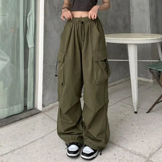 Breathable Elastic Waist Cargo Pants. FREE SHIPPING WORLDWIDE
