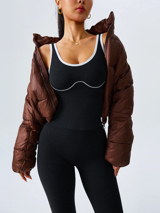 Seamless Sculpt Bodysuit – Women’s Fitness & Yoga Jumpsuit