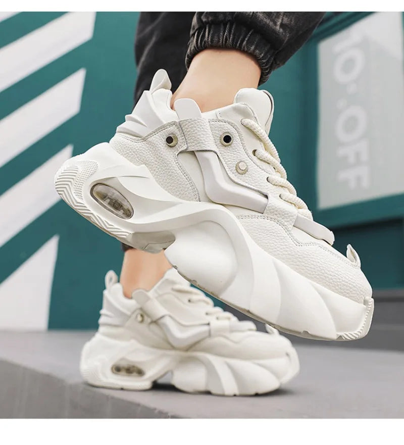 Luxury Mens Shoes Fashion Height-increasing Casual Shoe Designer Platform Sneakers for Men Sport Running Shoes Zapatillas Hombre (🚚 Free Shipping Worldwide)