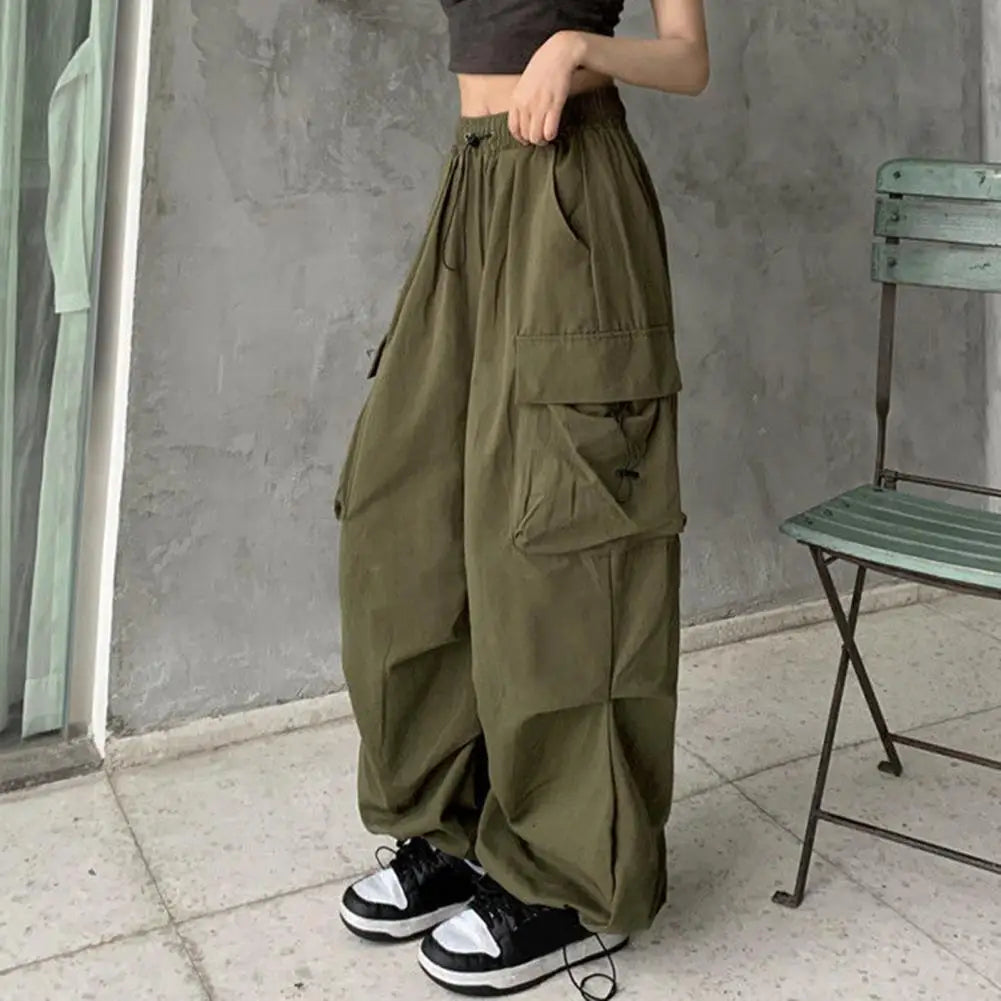 Breathable Elastic Waist Cargo Pants. FREE SHIPPING WORLDWIDE