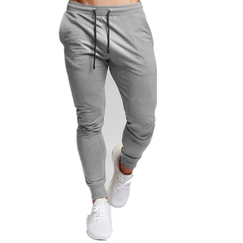 Men’s Jogger Sweatpants – Large, Elastic Waist, Loose Fit, Lightweight