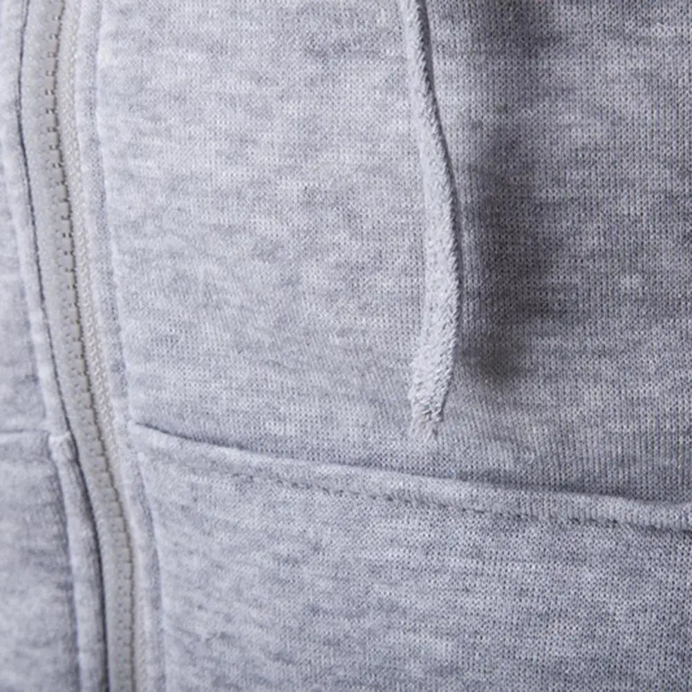 Men’s Slim Fit Hoodie – Long Sleeve Zipper Jacket