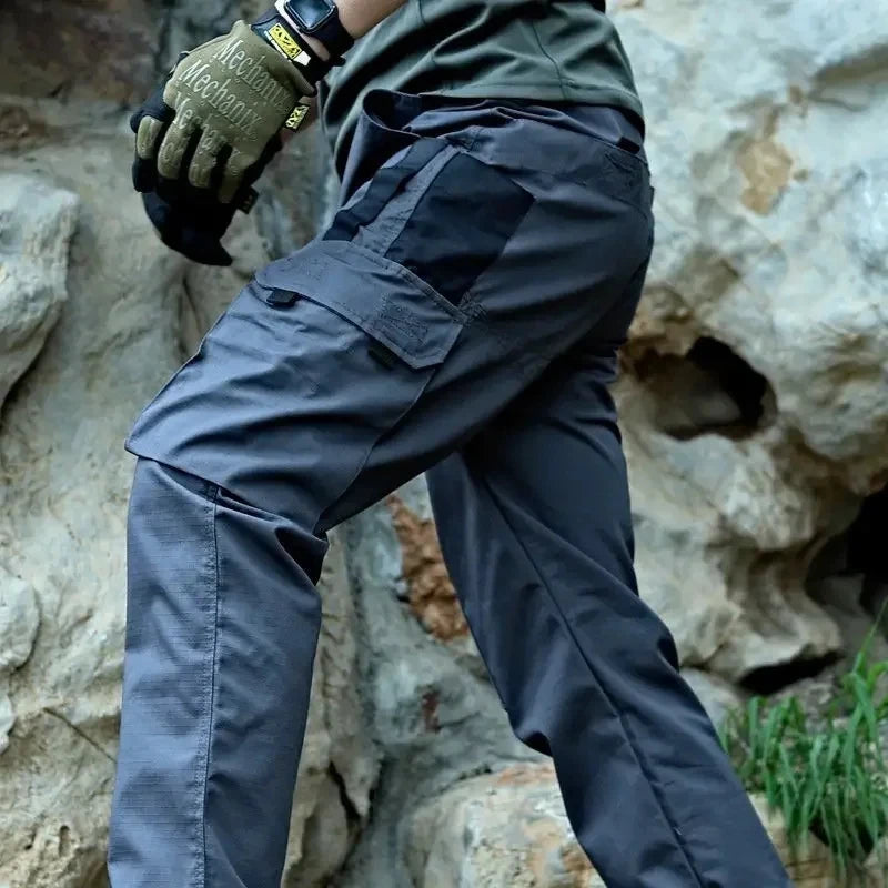 Men’s Tactical Cargo Pants – Waterproof, Multi-Pocket, Outdoor Combat Trousers. FREE SHIPPING WORLDWIDE