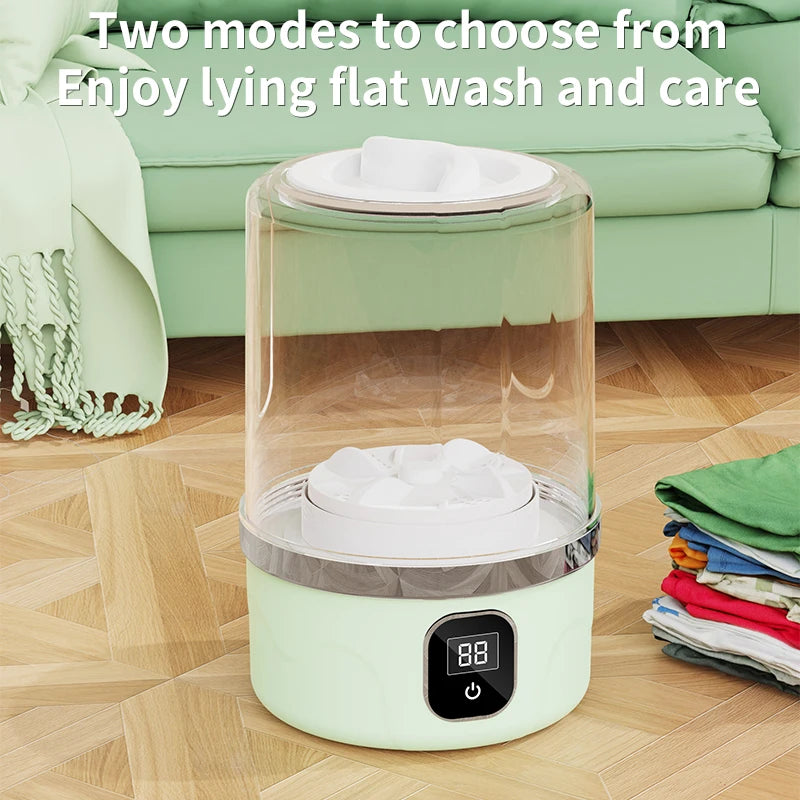 Portable Mini Washing Machine – Compact Laundry Washer for Travel, Dorms & Apartments       (🚚 Free Shipping Worldwide)