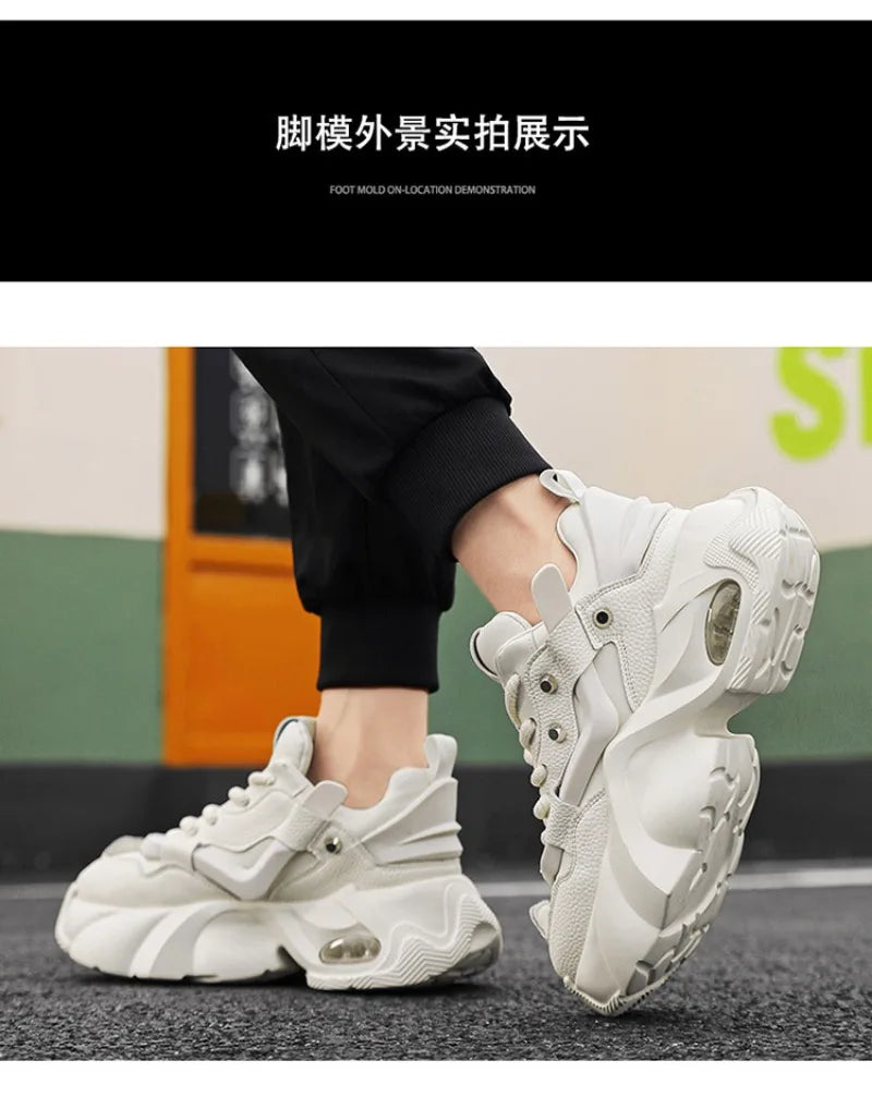 Luxury Mens Shoes Fashion Height-increasing Casual Shoe Designer Platform Sneakers for Men Sport Running Shoes Zapatillas Hombre (🚚 Free Shipping Worldwide)