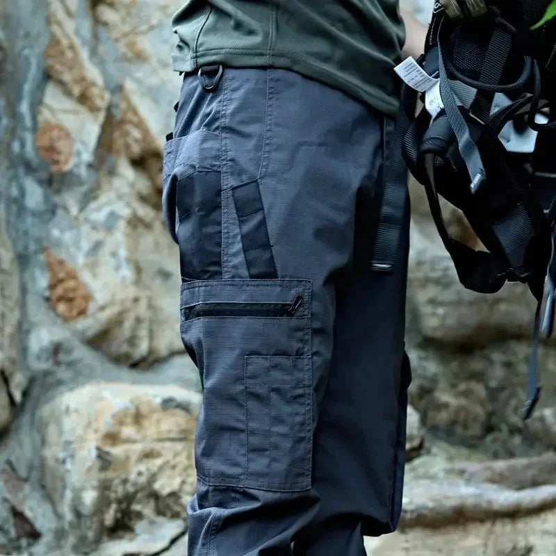 Men’s Tactical Cargo Pants – Waterproof, Multi-Pocket, Outdoor Combat Trousers. FREE SHIPPING WORLDWIDE
