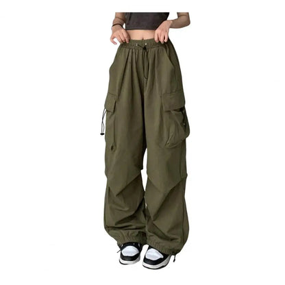 Breathable Elastic Waist Cargo Pants. FREE SHIPPING WORLDWIDE