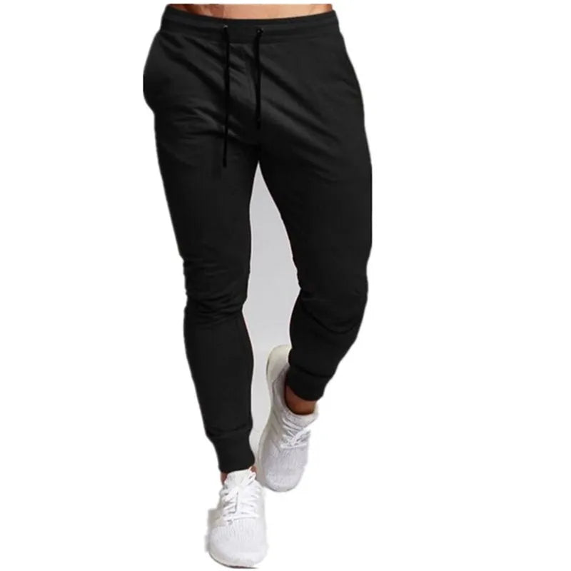 Men’s Jogger Sweatpants – Large, Elastic Waist, Loose Fit, Lightweight
