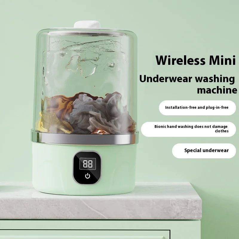 Portable Mini Washing Machine – Compact Laundry Washer for Travel, Dorms & Apartments       (🚚 Free Shipping Worldwide)