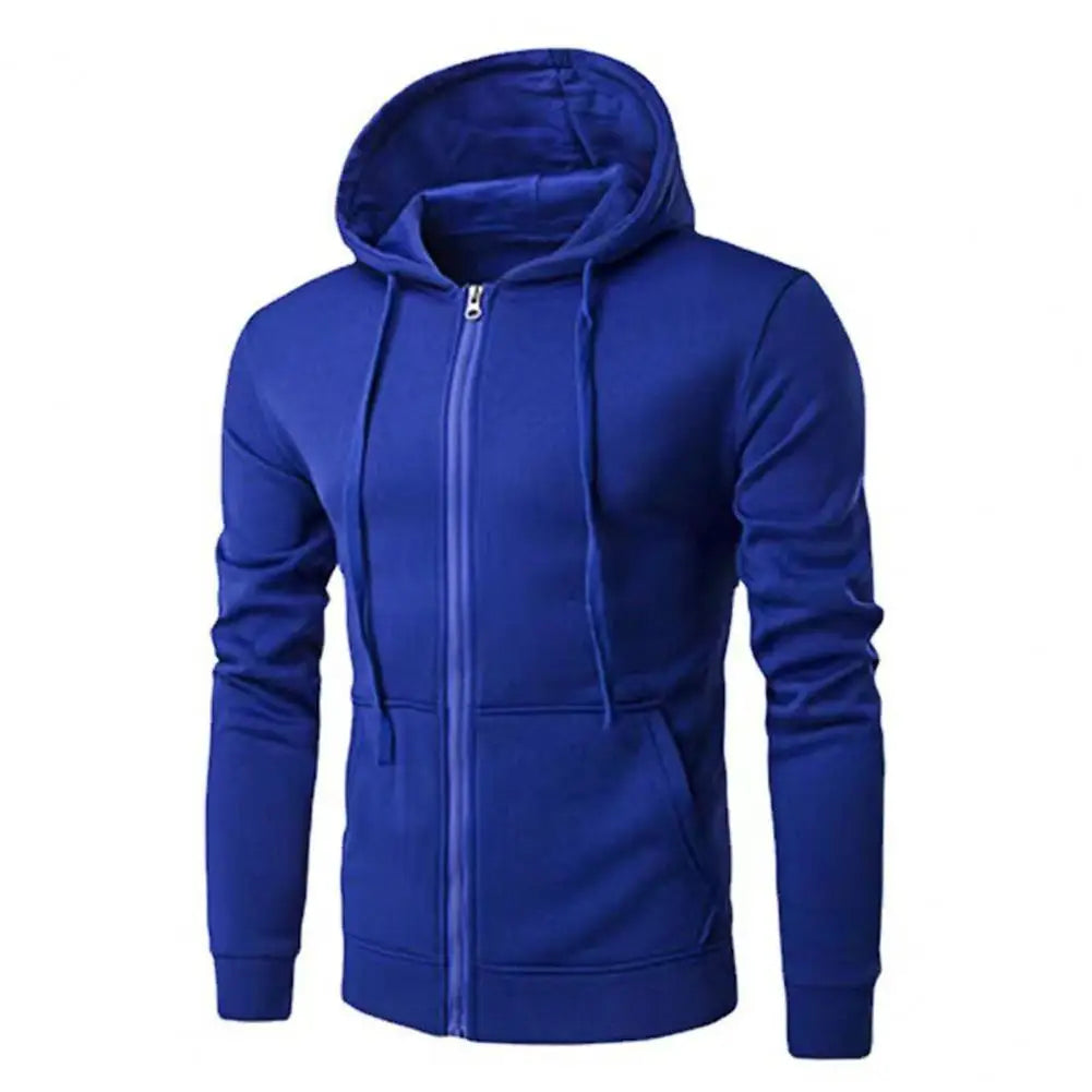Men’s Slim Fit Hoodie – Long Sleeve Zipper Jacket