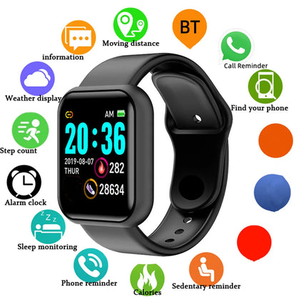 Smartwatch for Men & Women – Fitness Tracker, Message Alerts, Heart Rate Monitor, Compatible with Android & iOS        (🚚 Free Shipping Worldwide)