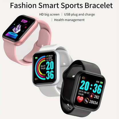 Smartwatch for Men & Women – Fitness Tracker, Message Alerts, Heart Rate Monitor, Compatible with Android & iOS        (🚚 Free Shipping Worldwide)