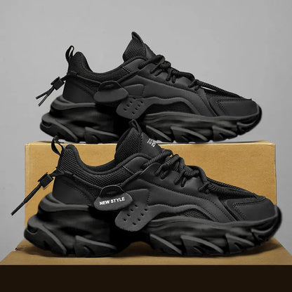 High-Quality Men’s Casual Sneakers – Chunky Thick Sole Athletic Shoes. 🚚 Free Shipping Worldwide