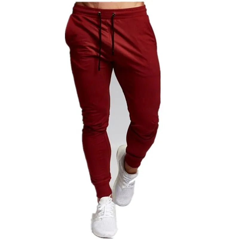 Men’s Jogger Sweatpants – Large, Elastic Waist, Loose Fit, Lightweight