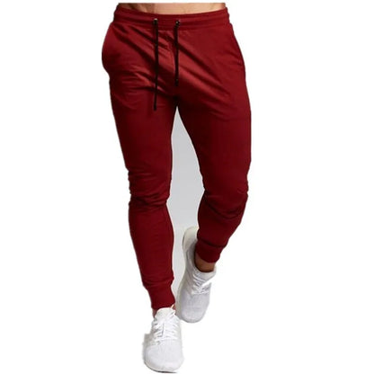 Men’s Jogger Sweatpants – Large, Elastic Waist, Loose Fit, Lightweight