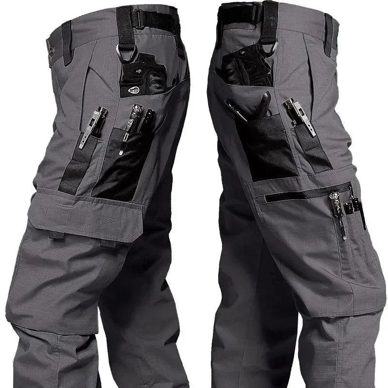 Men’s Tactical Cargo Pants – Waterproof, Multi-Pocket, Outdoor Combat Trousers. FREE SHIPPING WORLDWIDE