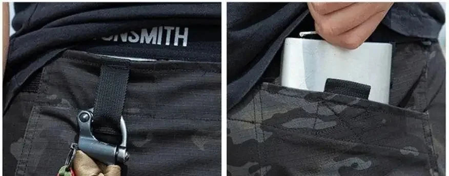 Men’s Tactical Cargo Pants – Waterproof, Multi-Pocket, Outdoor Combat Trousers. FREE SHIPPING WORLDWIDE