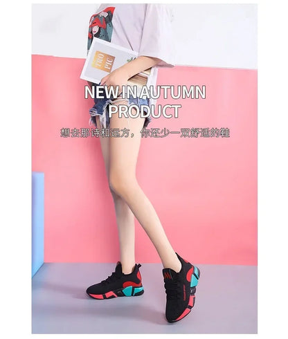 Women’s Air Mesh Sneakers – Comfortable Fitness & Walking Shoes