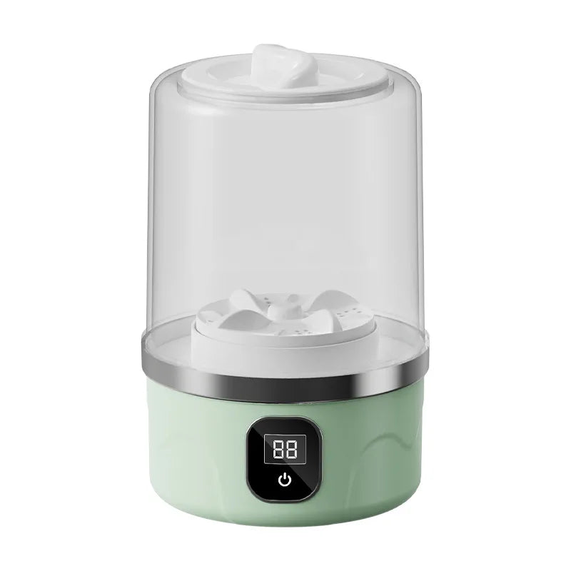 Portable Mini Washing Machine Small Laundry Washer Machine Clothes Cleaning Tool For Dormitories Travel Camping Hotel Apartment       (🚚 Free Shipping Worldwide)