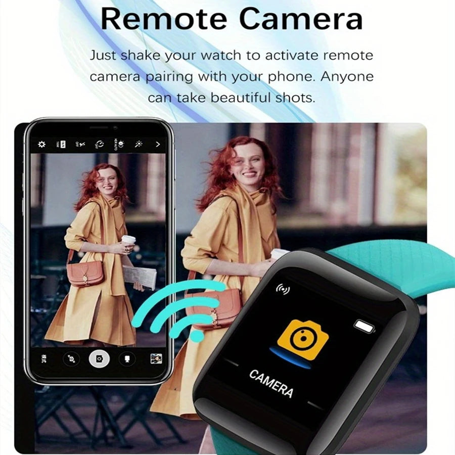 Smartwatch for Men & Women – Fitness Tracker, Message Alerts, Heart Rate Monitor, Compatible with Android & iOS        (🚚 Free Shipping Worldwide)