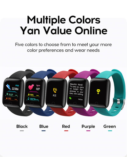 Smartwatch for Men & Women – Fitness Tracker, Message Alerts, Heart Rate Monitor, Compatible with Android & iOS        (🚚 Free Shipping Worldwide)