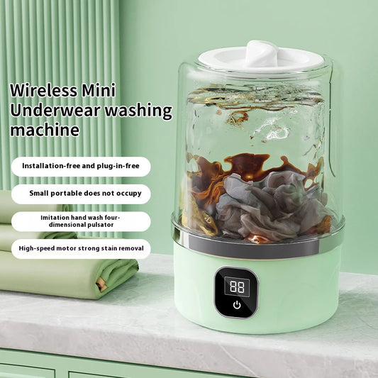 Portable Mini Washing Machine – Compact Laundry Washer for Travel, Dorms & Apartments       (🚚 Free Shipping Worldwide)