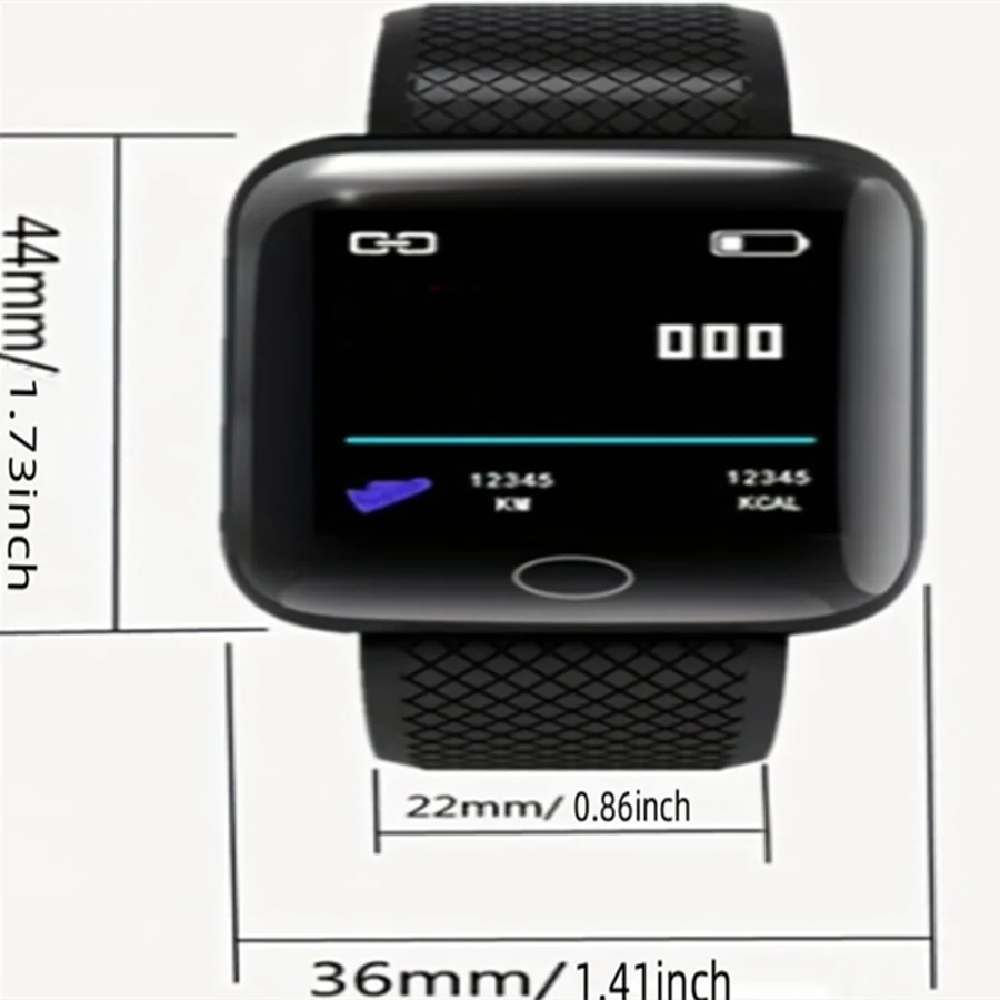 Smartwatch for Men & Women – Fitness Tracker, Message Alerts, Heart Rate Monitor, Compatible with Android & iOS        (🚚 Free Shipping Worldwide)