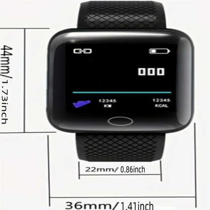 Smartwatch for Men & Women – Fitness Tracker, Message Alerts, Heart Rate Monitor, Compatible with Android & iOS        (🚚 Free Shipping Worldwide)