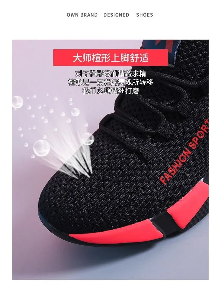 Women’s Air Mesh Sneakers – Comfortable Fitness & Walking Shoes