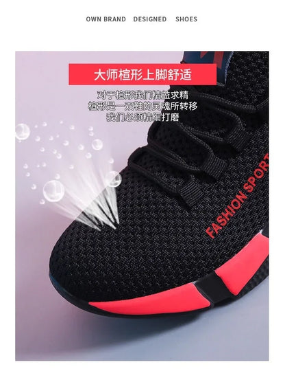 Women’s Air Mesh Sneakers – Comfortable Fitness & Walking Shoes