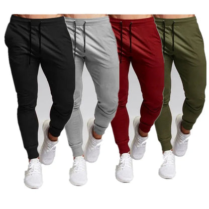 Men’s Jogger Sweatpants – Large, Elastic Waist, Loose Fit, Lightweight