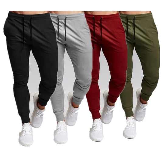 Men’s Jogger Sweatpants – Large, Elastic Waist, Loose Fit, Lightweight