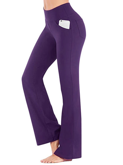 Women’s High Waist Palazzo Pants – Elegant Wide Leg Trousers   FREE DELIVERY WORLDWIDE