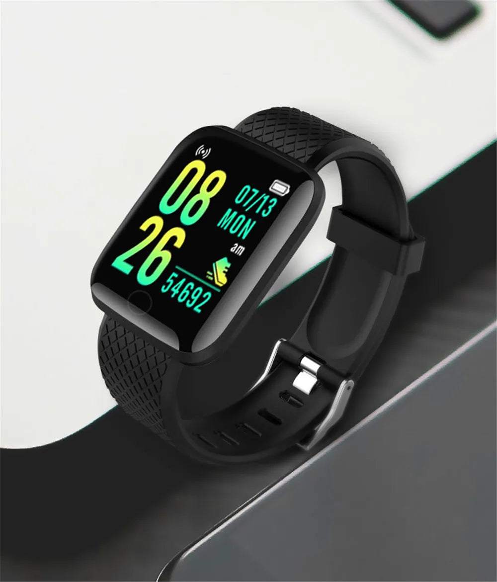 Smartwatch for Men & Women – Fitness Tracker, Message Alerts, Heart Rate Monitor, Compatible with Android & iOS        (🚚 Free Shipping Worldwide)