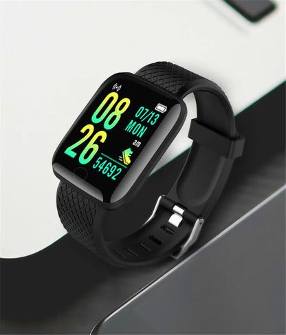 Smartwatch for Men & Women – Fitness Tracker, Message Alerts, Heart Rate Monitor, Compatible with Android & iOS        (🚚 Free Shipping Worldwide)
